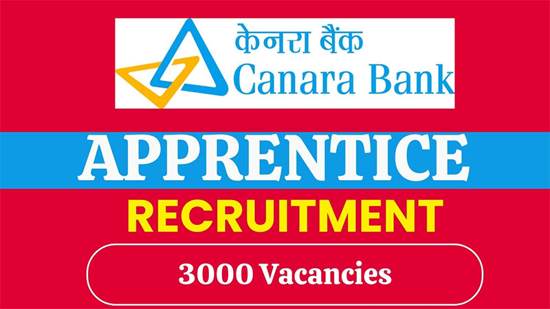 Canara Bank Apprentices Recruitment