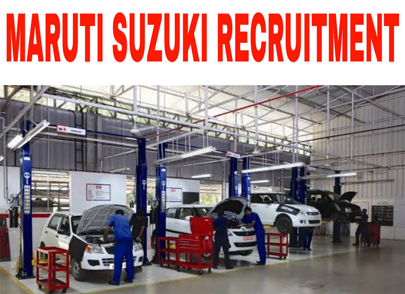 Maruti Suzuki Recruitment